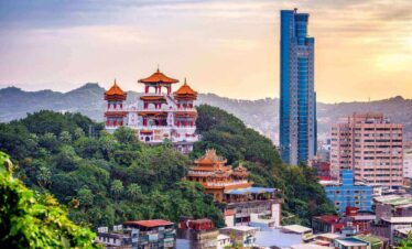 City building exterior Taiwan