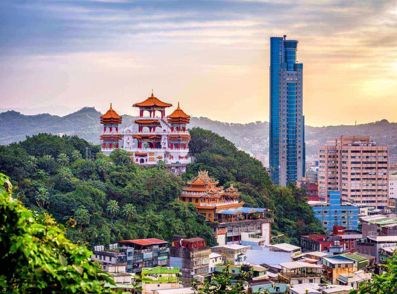 City building exterior Taiwan