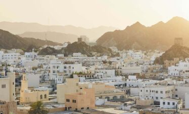 Cityscape view of Muscat