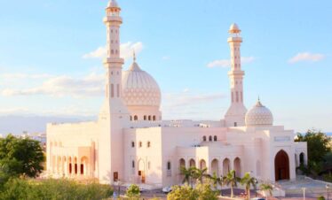 White mosque Oman