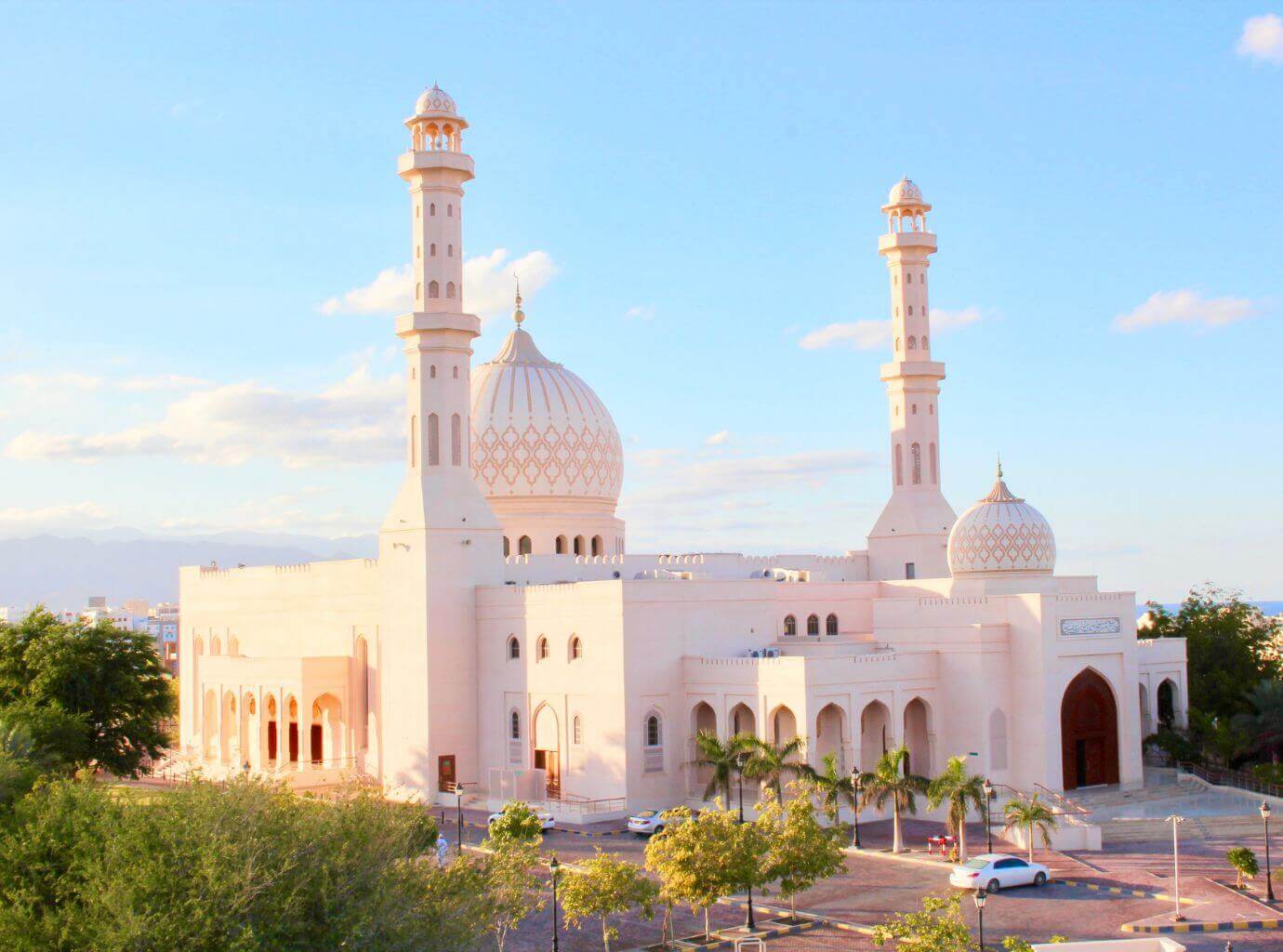 White mosque Oman