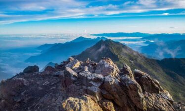 Yushan Mt Jade mountain Taiwan
