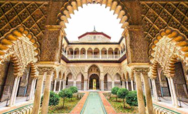 Alcazar Seville Andalusia Spain