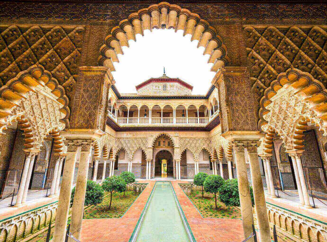 Alcazar Seville Andalusia Spain
