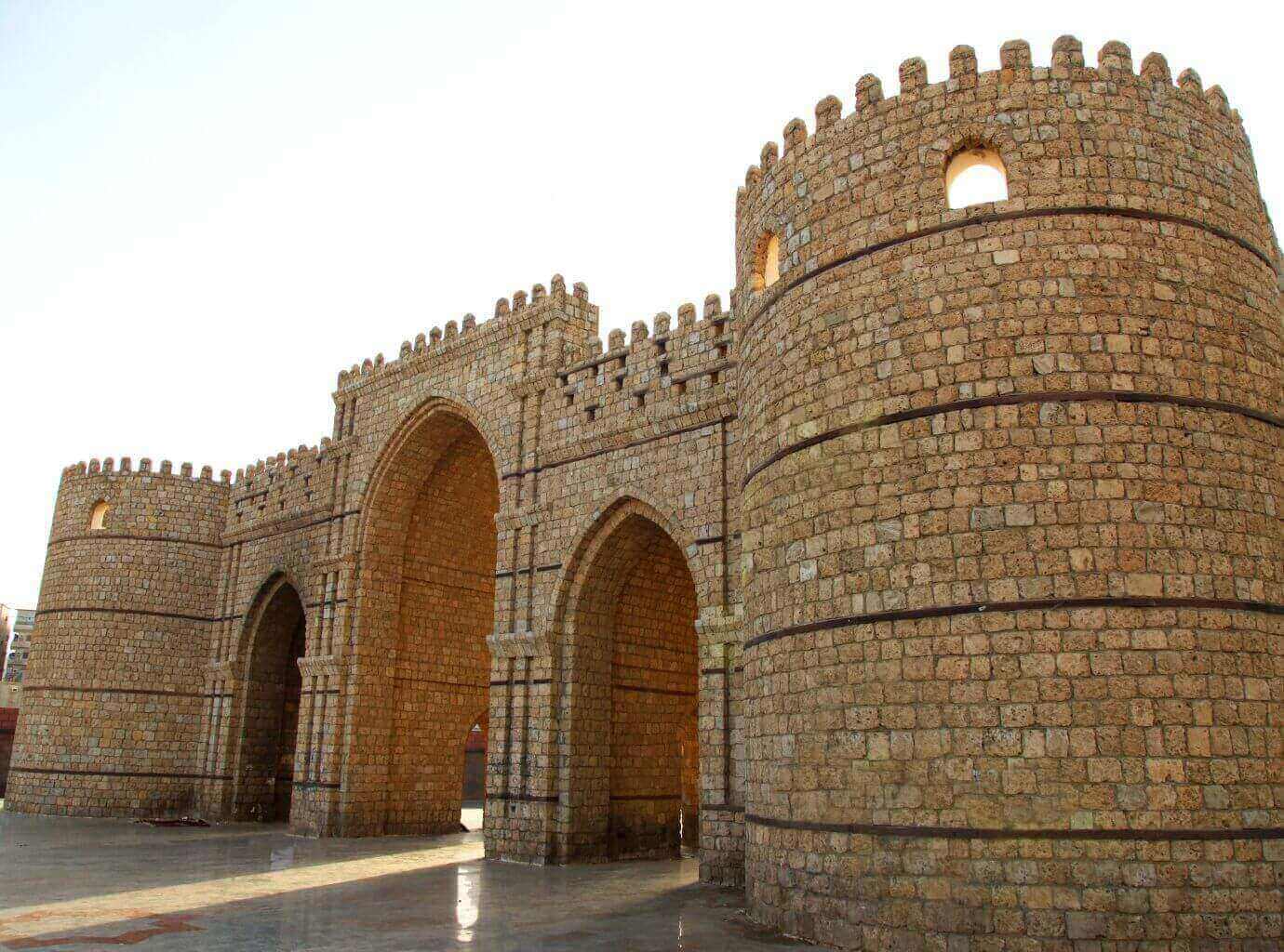 Baab Makkah gate Al Balad Jeddah Saudi Arabia