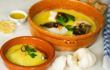 Bacalao al pil pil traditional Basque cuisine