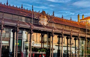 Facade of the market San Miguel Madrid