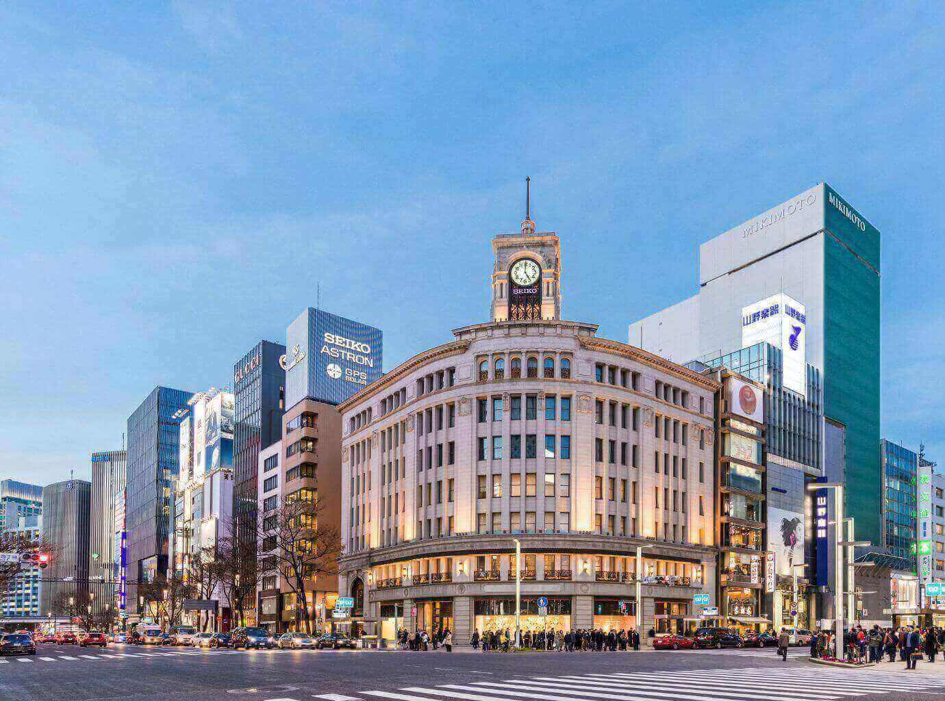 Ginza shopping store