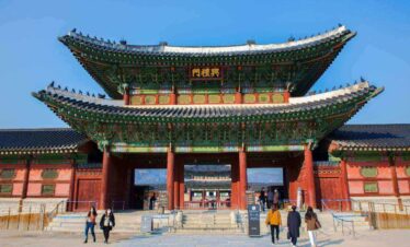 Gwanghwamun Gate Seoul South Korea