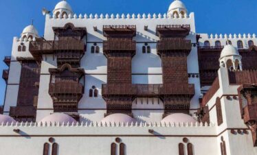 Historical old city in Jeddah Saudi Arabia