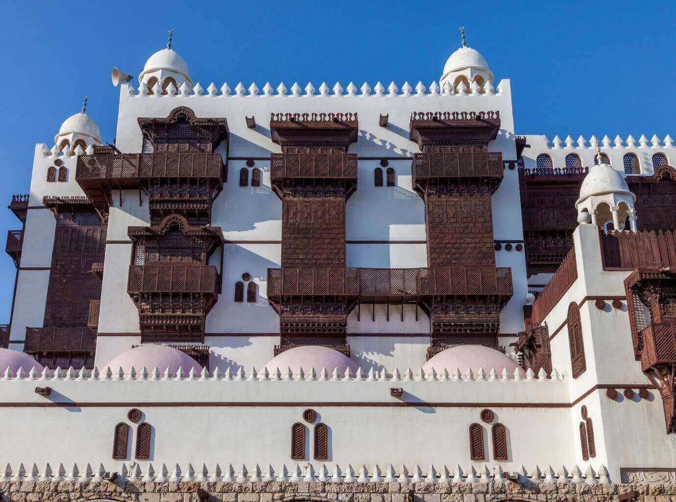 Historical old city in Jeddah Saudi Arabia