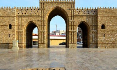 Mecca Makkah gate old city Jeddah Saudi Arabia