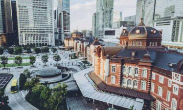 Tokyo Station in Tokyo Japan