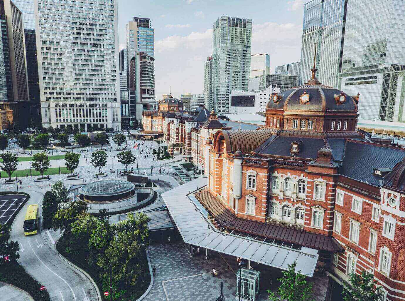 Tokyo Station in Tokyo Japan