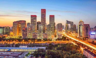 City skyline Beijing China
