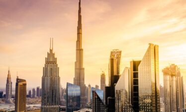 Dubai downtown skyline