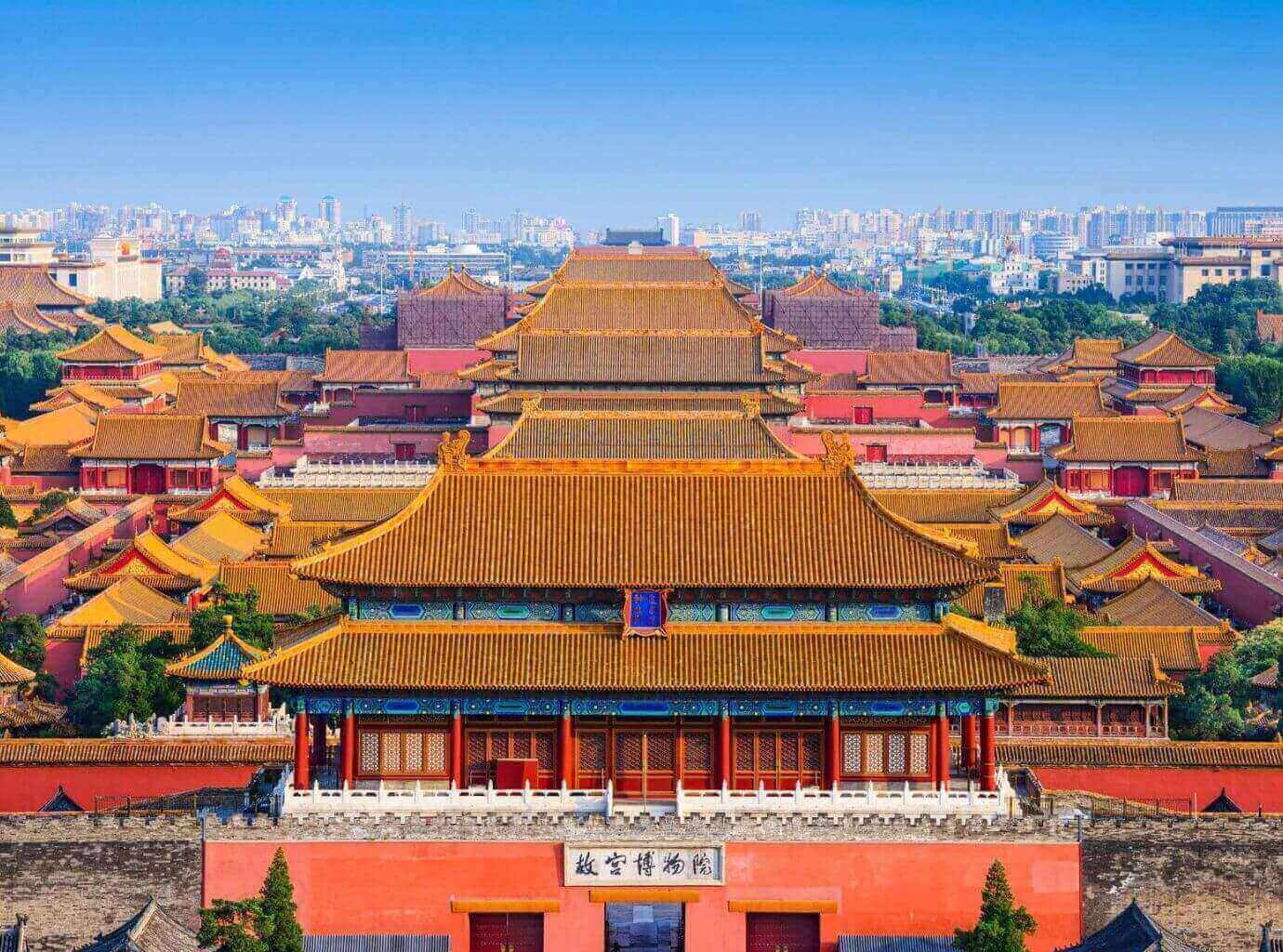 Forbidden City Imperial Palace Beijing China