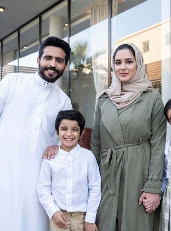 Middle Eastern family