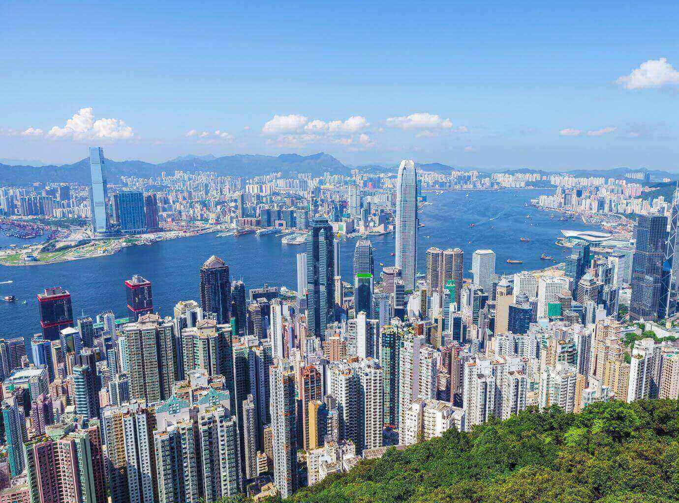 Skyscrapers Hong Kong