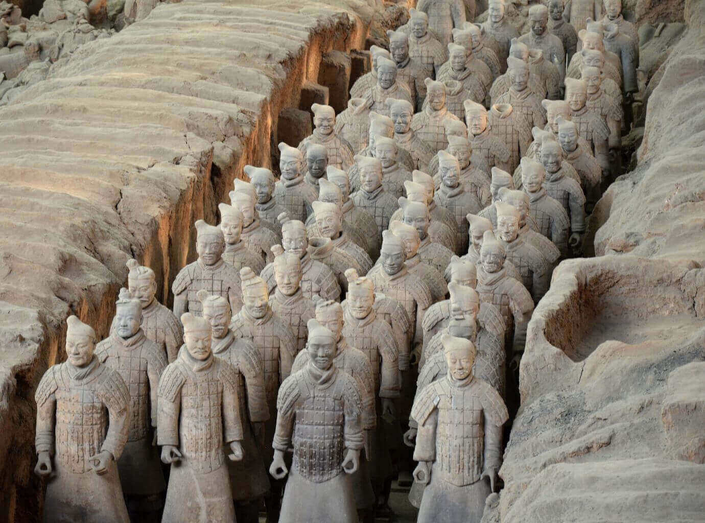 Terra Cotta Army Xian China