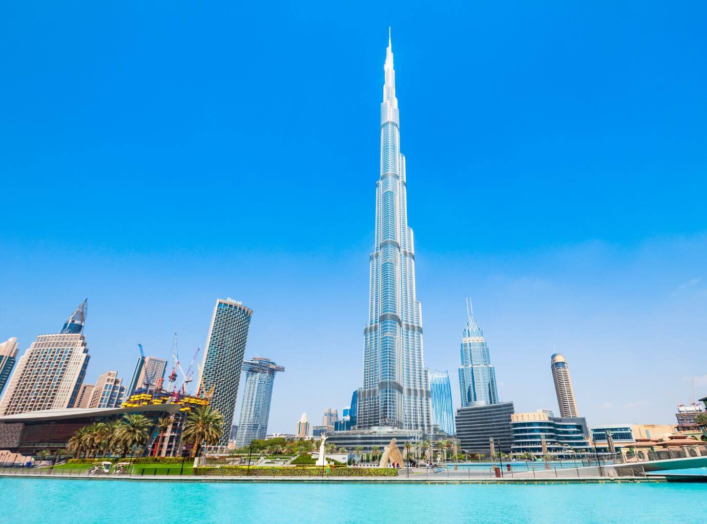 Burj Khalifa Tower in Dubai